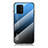 Carcasa Bumper Funda Silicona Espejo Gradiente Arco iris LS1 para Samsung Galaxy S10 Lite Azul