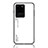 Carcasa Bumper Funda Silicona Espejo Gradiente Arco iris LS1 para Samsung Galaxy S20 Ultra 5G Blanco