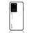 Carcasa Bumper Funda Silicona Espejo Gradiente Arco iris LS1 para Samsung Galaxy S20 Ultra Blanco