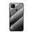Carcasa Bumper Funda Silicona Espejo Gradiente Arco iris LS1 para Xiaomi Redmi 9 India Gris Oscuro