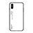 Carcasa Bumper Funda Silicona Espejo Gradiente Arco iris LS1 para Xiaomi Redmi 9i Blanco