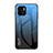 Carcasa Bumper Funda Silicona Espejo Gradiente Arco iris LS1 para Xiaomi Redmi A2 Azul