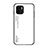 Carcasa Bumper Funda Silicona Espejo Gradiente Arco iris LS1 para Xiaomi Redmi A2 Blanco