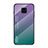 Carcasa Bumper Funda Silicona Espejo Gradiente Arco iris LS1 para Xiaomi Redmi Note 9 Pro Multicolor