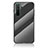 Carcasa Bumper Funda Silicona Espejo Gradiente Arco iris LS2 para Huawei P40 Lite 5G Negro