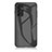 Carcasa Bumper Funda Silicona Espejo Gradiente Arco iris LS2 para Samsung Galaxy M13 4G Negro