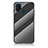 Carcasa Bumper Funda Silicona Espejo Gradiente Arco iris LS2 para Samsung Galaxy M21s Negro