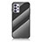 Carcasa Bumper Funda Silicona Espejo Gradiente Arco iris LS2 para Samsung Galaxy M32 5G Negro