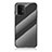 Carcasa Bumper Funda Silicona Espejo Gradiente Arco iris LS2 para Samsung Galaxy S10 Lite Negro