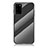 Carcasa Bumper Funda Silicona Espejo Gradiente Arco iris LS2 para Samsung Galaxy S20 Plus 5G Negro