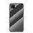 Carcasa Bumper Funda Silicona Espejo Gradiente Arco iris LS2 para Xiaomi Redmi 9 India Negro