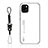 Carcasa Bumper Funda Silicona Espejo Gradiente Arco iris M01 para Apple iPhone 13 Blanco