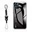 Carcasa Bumper Funda Silicona Espejo Gradiente Arco iris M01 para Apple iPhone 14 Pro Negro