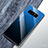 Carcasa Bumper Funda Silicona Espejo Gradiente Arco iris M01 para Samsung Galaxy Note 8 Negro