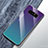 Carcasa Bumper Funda Silicona Espejo Gradiente Arco iris M01 para Samsung Galaxy Note 8 Verde