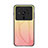 Carcasa Bumper Funda Silicona Espejo Gradiente Arco iris M01 para Xiaomi Mi 12 Ultra 5G Naranja
