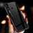 Carcasa Bumper Funda Silicona Espejo Gradiente Arco iris M01 para Xiaomi Redmi Note 7 Pro Negro