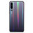 Carcasa Bumper Funda Silicona Espejo Gradiente Arco iris M02 para Huawei P30 Negro
