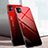 Carcasa Bumper Funda Silicona Espejo Gradiente Arco iris para Apple iPhone 11 Rojo
