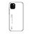 Carcasa Bumper Funda Silicona Espejo Gradiente Arco iris para Apple iPhone 13 Mini Blanco
