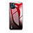Carcasa Bumper Funda Silicona Espejo Gradiente Arco iris para Apple iPhone 13 Pro Rojo