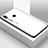 Carcasa Bumper Funda Silicona Espejo Gradiente Arco iris para Huawei Enjoy 9 Plus Blanco