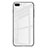 Carcasa Bumper Funda Silicona Espejo Gradiente Arco iris para Huawei Honor 10 Blanco