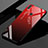 Carcasa Bumper Funda Silicona Espejo Gradiente Arco iris para Huawei Honor 8X Max Rojo