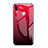 Carcasa Bumper Funda Silicona Espejo Gradiente Arco iris para Huawei Honor Play Rojo
