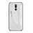 Carcasa Bumper Funda Silicona Espejo Gradiente Arco iris para Huawei Mate 10 Lite Blanco