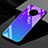 Carcasa Bumper Funda Silicona Espejo Gradiente Arco iris para Huawei Mate 30 Azul
