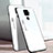 Carcasa Bumper Funda Silicona Espejo Gradiente Arco iris para Huawei Nova 5z Blanco