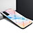 Carcasa Bumper Funda Silicona Espejo Gradiente Arco iris para Huawei Nova 7 5G Naranja
