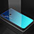Carcasa Bumper Funda Silicona Espejo Gradiente Arco iris para Huawei P20 Lite Azul Cielo