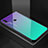 Carcasa Bumper Funda Silicona Espejo Gradiente Arco iris para Huawei P20 Lite Verde