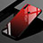 Carcasa Bumper Funda Silicona Espejo Gradiente Arco iris para Huawei P30 Lite Rojo
