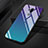 Carcasa Bumper Funda Silicona Espejo Gradiente Arco iris para LG G7 Multicolor