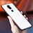 Carcasa Bumper Funda Silicona Espejo Gradiente Arco iris para Nokia 7.1 Plus Blanco