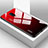 Carcasa Bumper Funda Silicona Espejo Gradiente Arco iris para OnePlus 6T Rojo