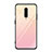 Carcasa Bumper Funda Silicona Espejo Gradiente Arco iris para OnePlus 7 Pro Rosa