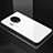 Carcasa Bumper Funda Silicona Espejo Gradiente Arco iris para OnePlus 7T Blanco