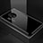 Carcasa Bumper Funda Silicona Espejo Gradiente Arco iris para OnePlus 7T Negro