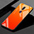 Carcasa Bumper Funda Silicona Espejo Gradiente Arco iris para Oppo A9X Naranja