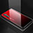 Carcasa Bumper Funda Silicona Espejo Gradiente Arco iris para Oppo K5 Rojo