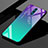 Carcasa Bumper Funda Silicona Espejo Gradiente Arco iris para Oppo Realme X Multicolor