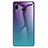 Carcasa Bumper Funda Silicona Espejo Gradiente Arco iris para Samsung Galaxy A6s Cian