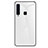 Carcasa Bumper Funda Silicona Espejo Gradiente Arco iris para Samsung Galaxy A9s Blanco