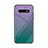 Carcasa Bumper Funda Silicona Espejo Gradiente Arco iris para Samsung Galaxy S10 5G Verde