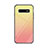 Carcasa Bumper Funda Silicona Espejo Gradiente Arco iris para Samsung Galaxy S10 Amarillo