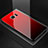 Carcasa Bumper Funda Silicona Espejo Gradiente Arco iris para Samsung Galaxy S7 Edge G935F Rojo